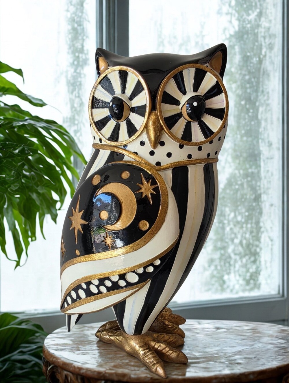 Mackenzie-Childs Cosmic Owl Decor - Picture 2 of 13